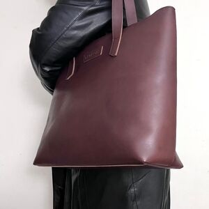 Coffee Brown Large tote Bag